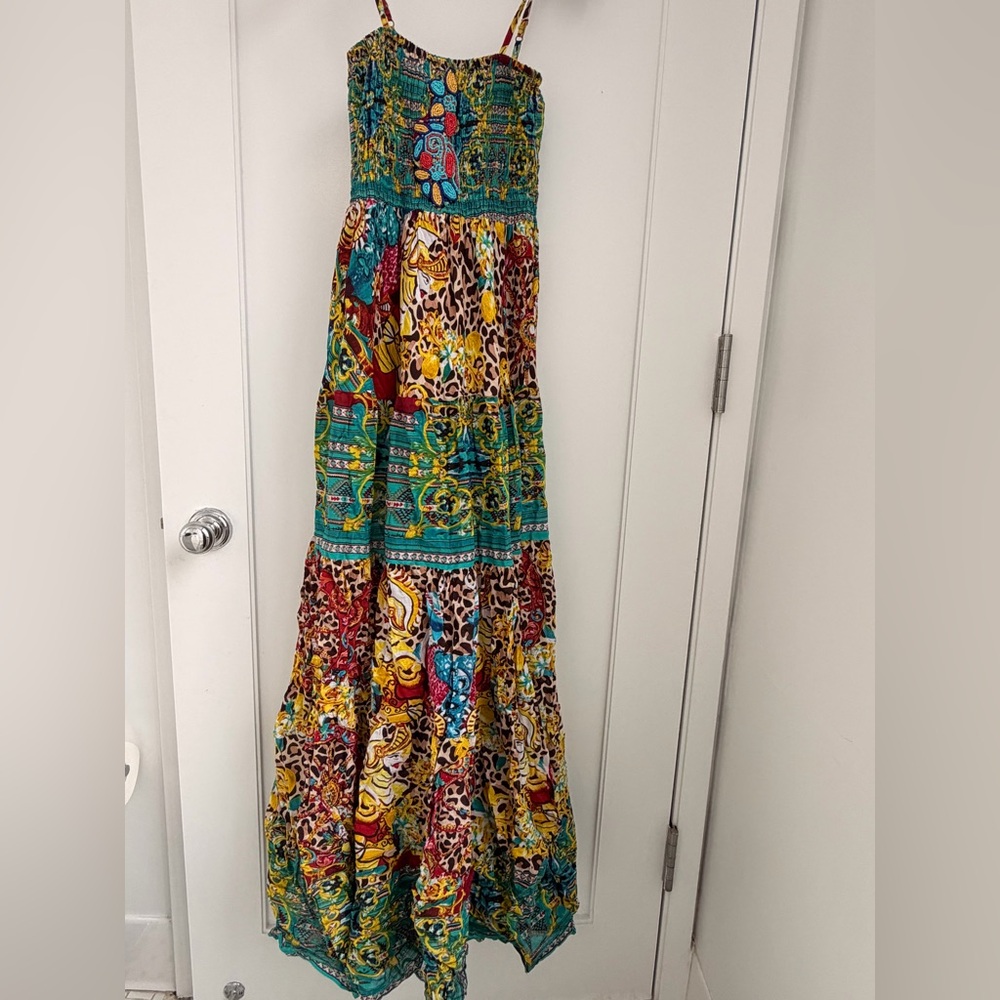 Multicolor Maxi Dress